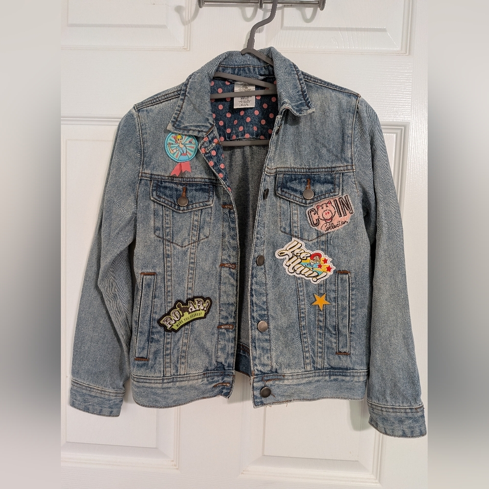 Kids Disney Toy Story Denim Jacket Size 7/8